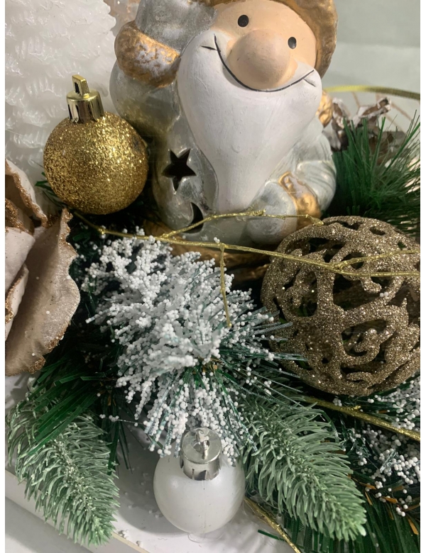 Aranjament Craciun Santa 4