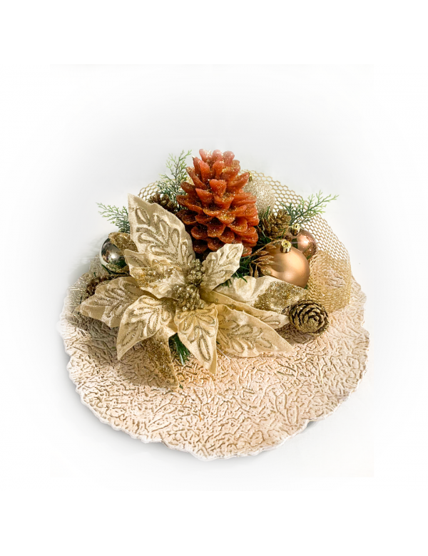 Aranjament Craciun Evening Plate