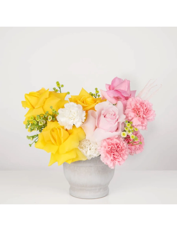 Aranjament in vas ceramic 