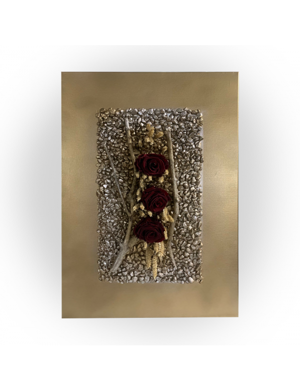 Tablou Golden Rose
