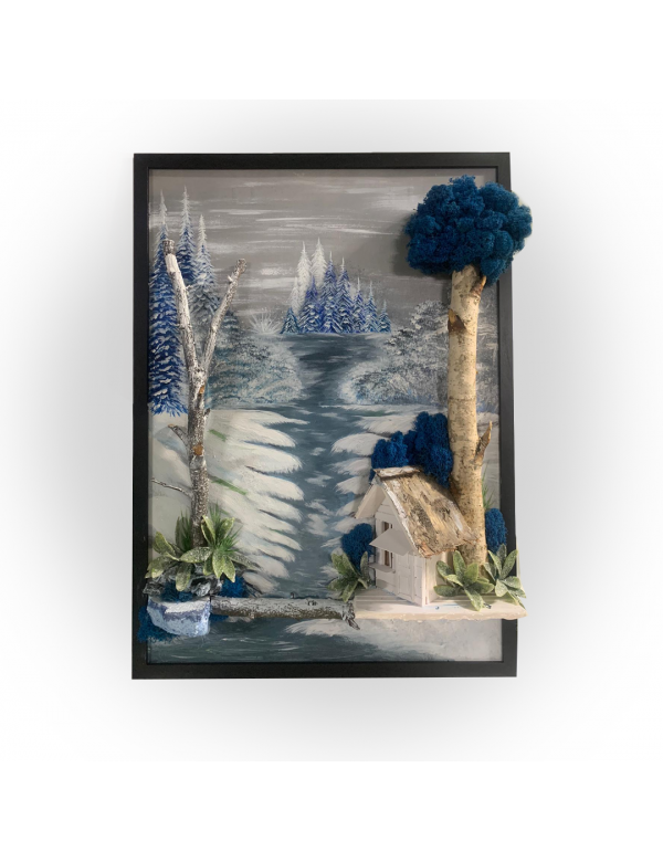 Tablou Peisaj de Iarna