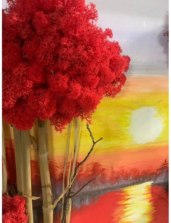 Tablou Red Sun 3